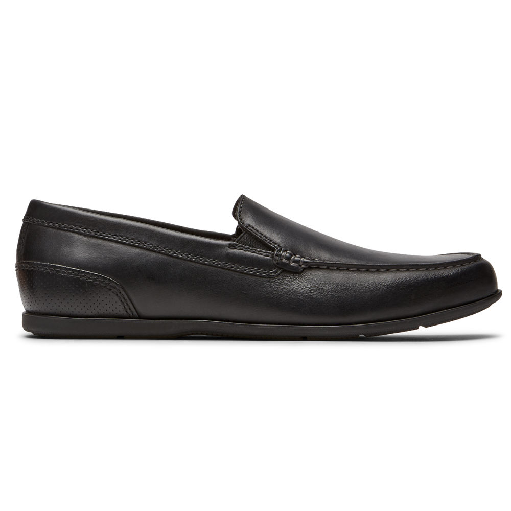 Rockport Slip-Ons Herre Svart - Malcom Venetian - FYMV31052